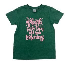 Small Shop Sleigh Bells Holiday Tee